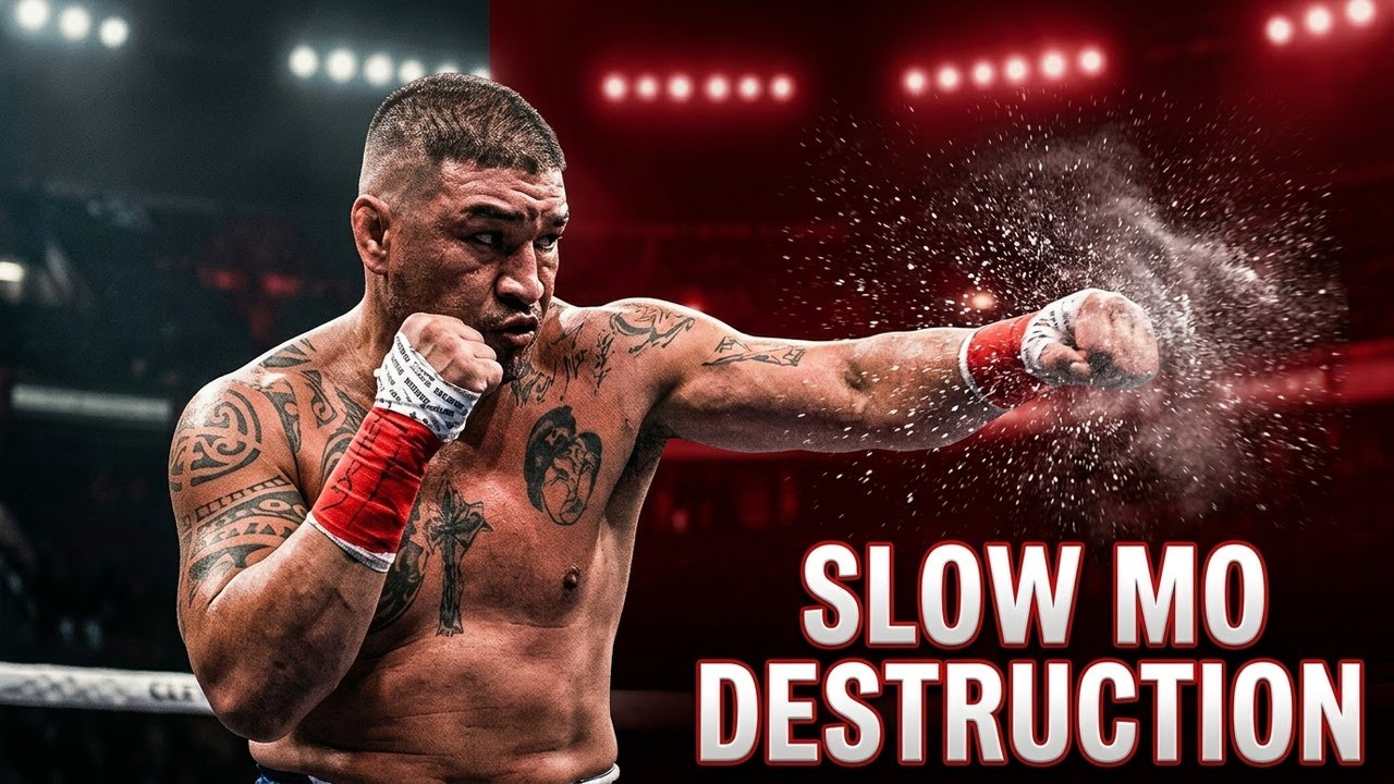 Bare Knuckle Heavyweights. 4K Slowotion!