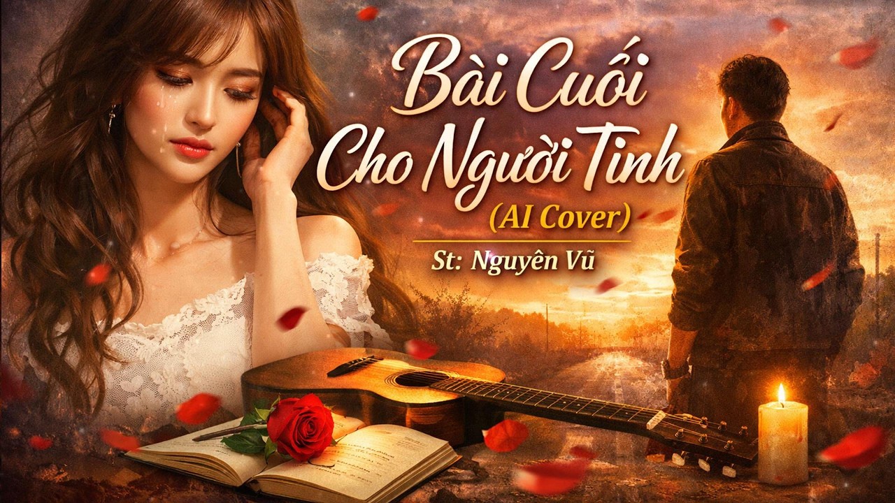 Bài Cuối Cho Người Tình (AI Cover) | Nhạc Vàng Buồn Hay Nhất | St: Nguyễn Vũ