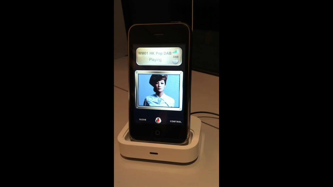 Lingo Battery Pack + DAB receiver showing Wave Media DAB & Slice Show at HKEF (AE) 2010