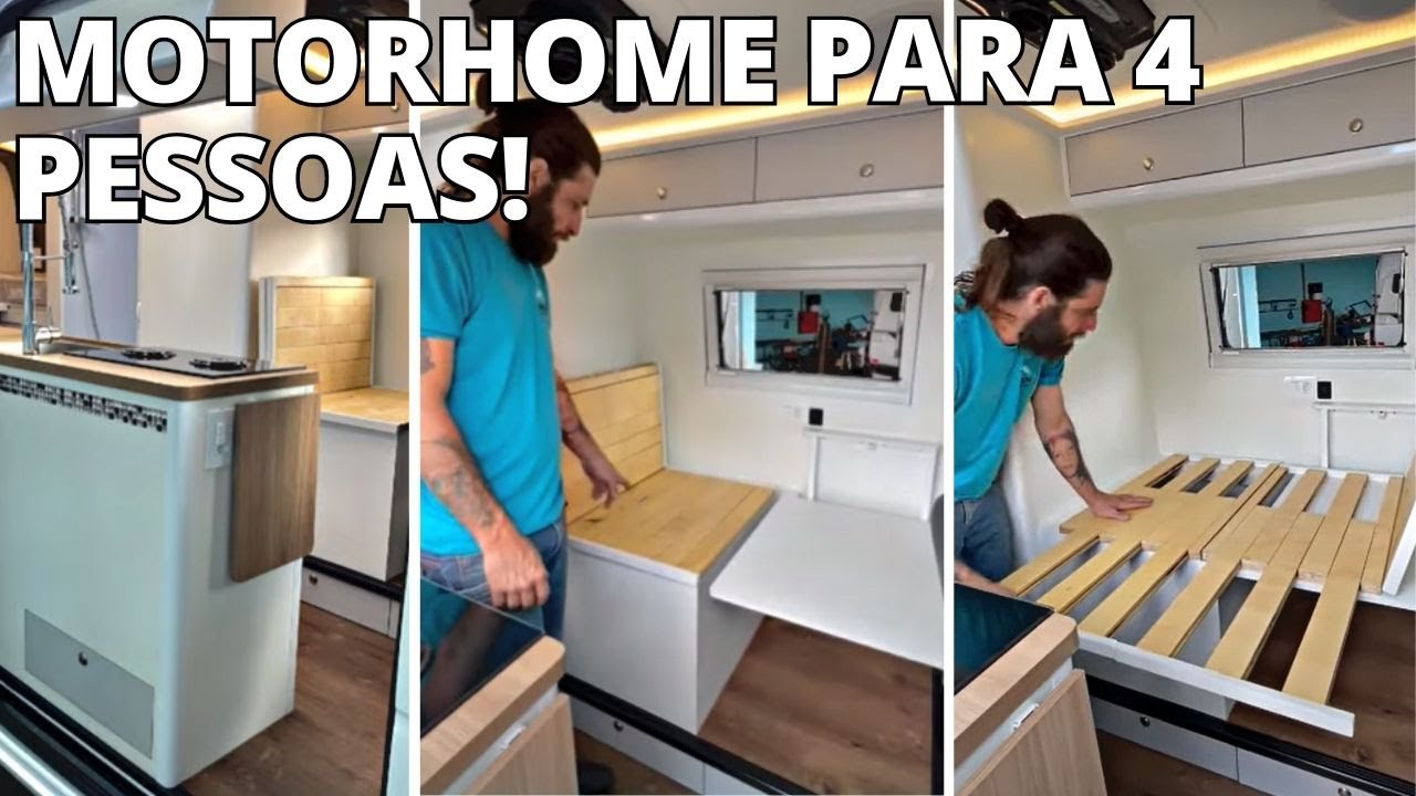 MOTORHOME FEITO DO ZERO!! RENAULT MASTER 2022