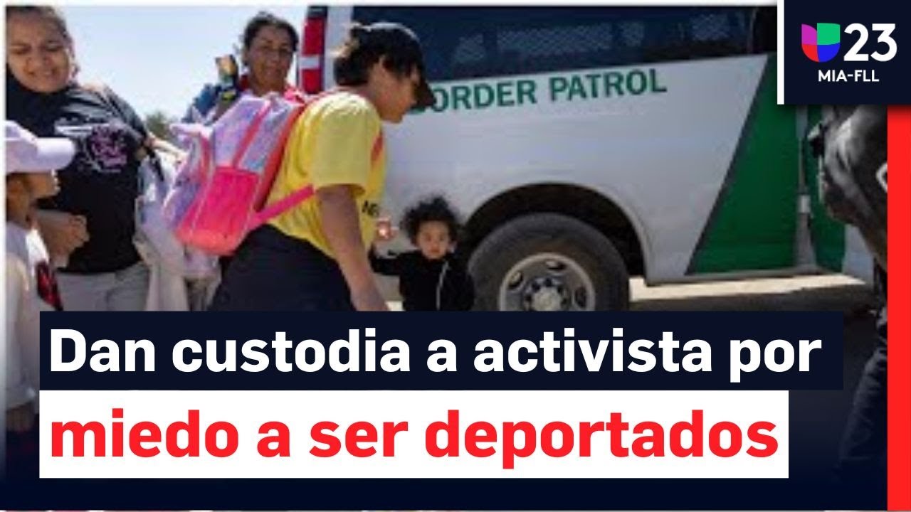Por miedo a deportación, indocumentados dan custodia de sus hijos a activista de Miami