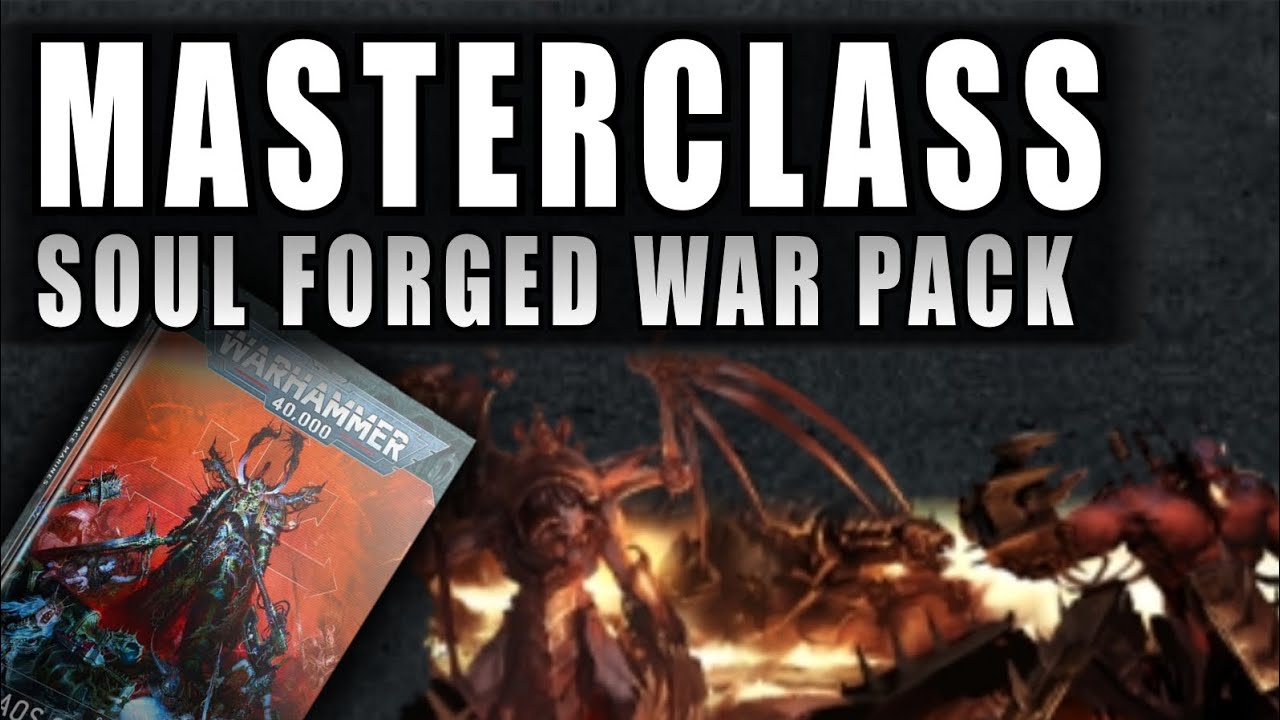 Как играть в Soulforged Warpack — Космодесантники Хаоса — Мастер-класс по отрядам