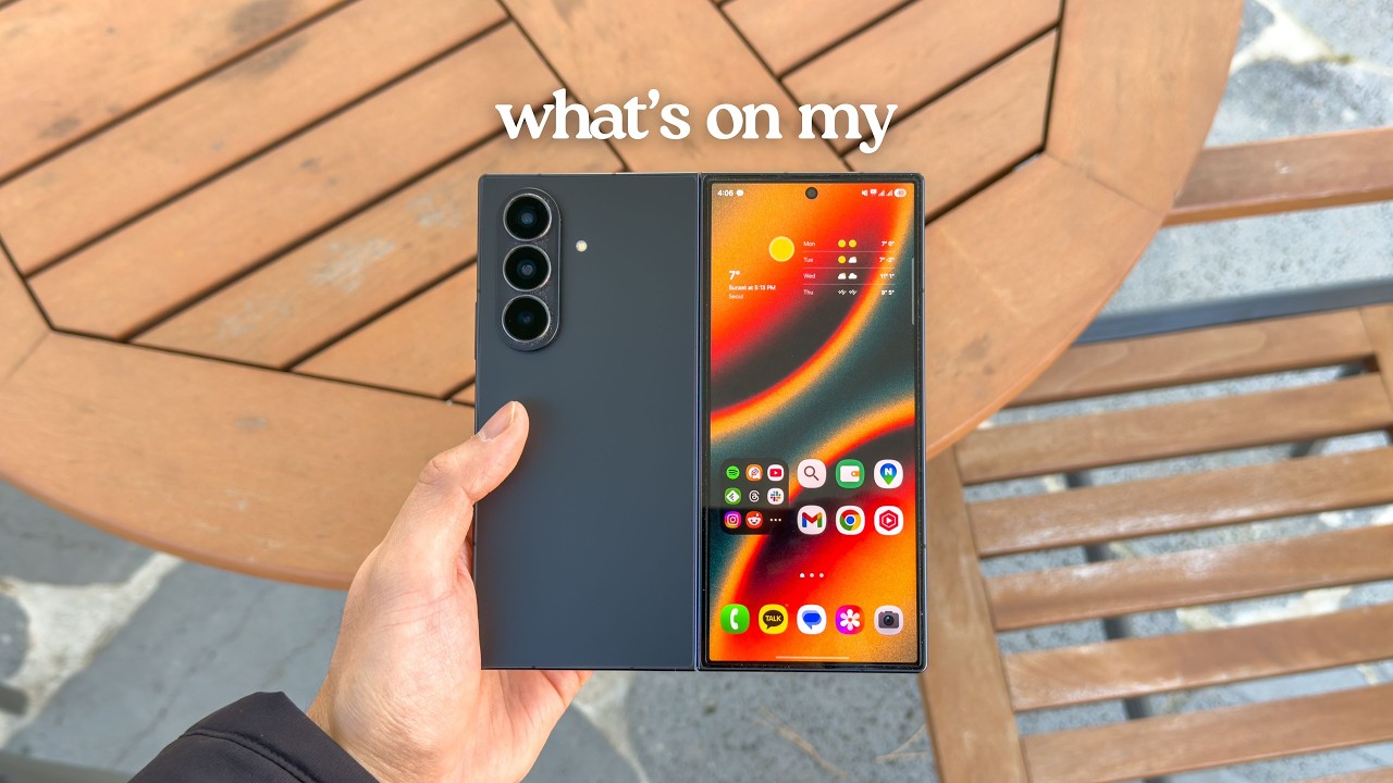 Что установлено на моем Samsung Z Fold 7: необходимые приложения, настройки и аксессуары.