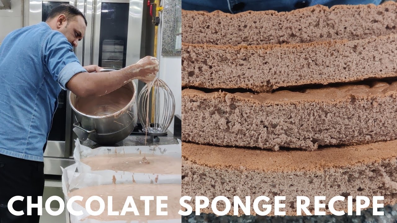 Chocolate Sponge Cake Recipe | चॉकलेट स्पंज केक रेसिपी | Chocolate Sponge | Chocolate Cake Recipe
