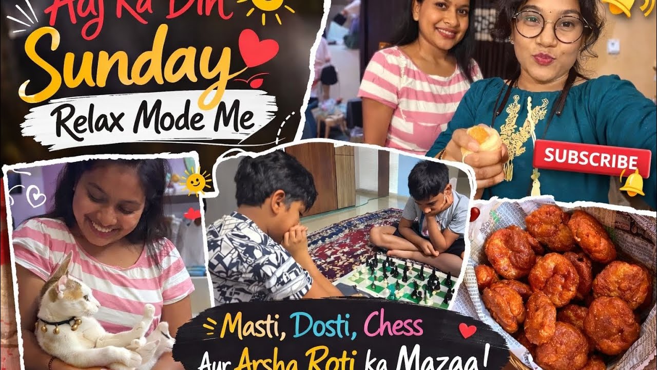 आज का दिन बना यादगार 😍 Friends के घर, Miyau Kitty 🐈, Chess Game और Chiku से मुलाकात | Daily Vlog