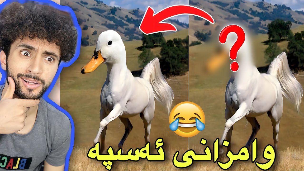 بە وێنەکان ئاژەلە ڕاستەکە بدۆزەوە | زەحمەترە لەوەی چاوەرێی😂