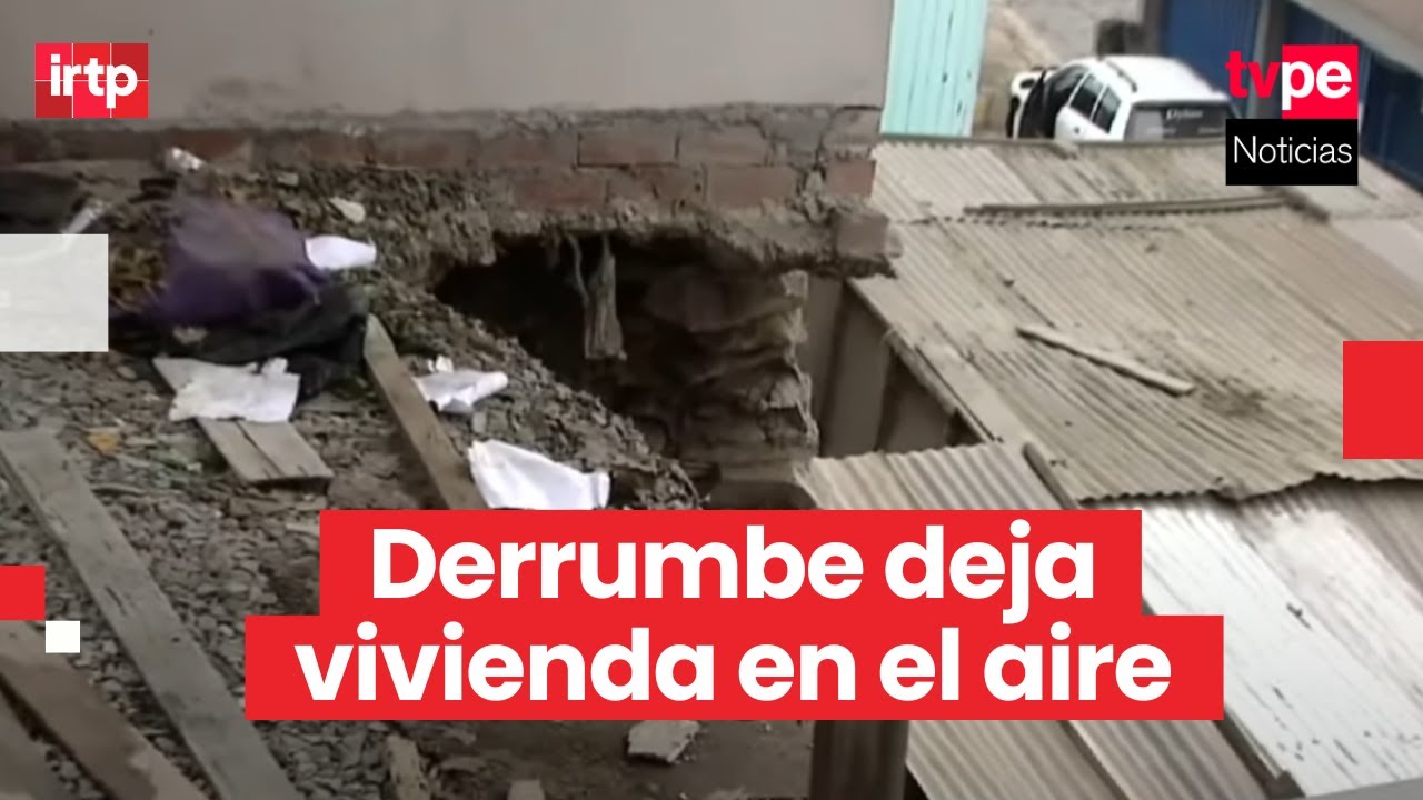 Rímac: vecinos de Flor de Amancaes piden apoyo urgente tras derrumbe en cerro
