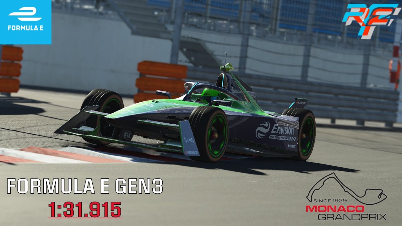 Formula E Monaco Gen 3 | rFactor2