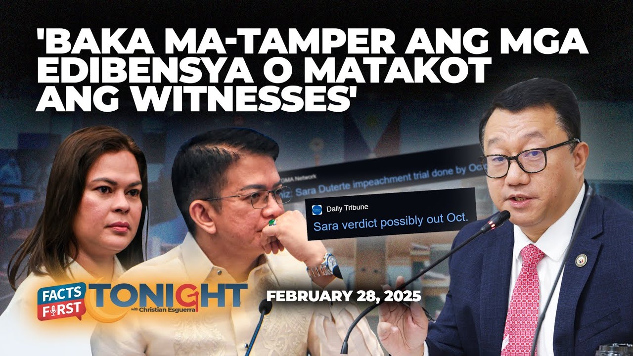 House prosecutor, concerned sa tagal ng simula ng Duterte impeachment trial