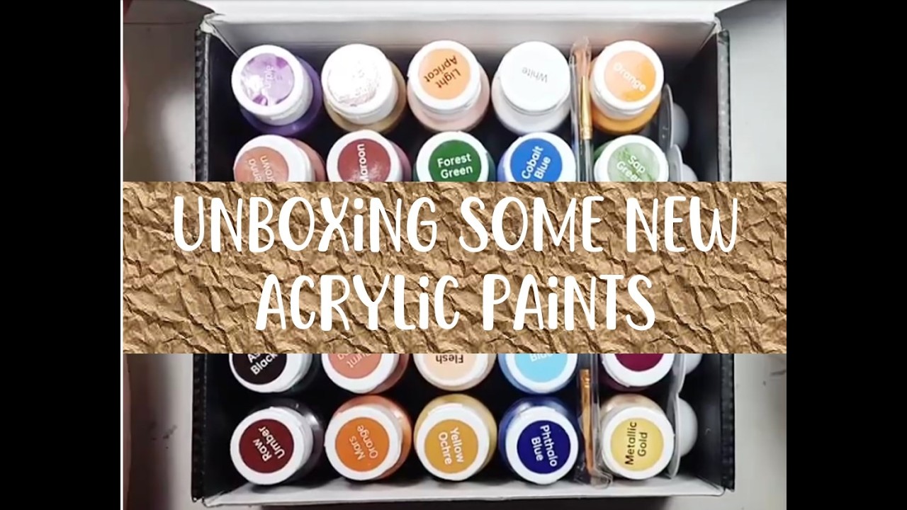 New Paint Haul for Painty Papers and Other Fun Painting Projects 💃