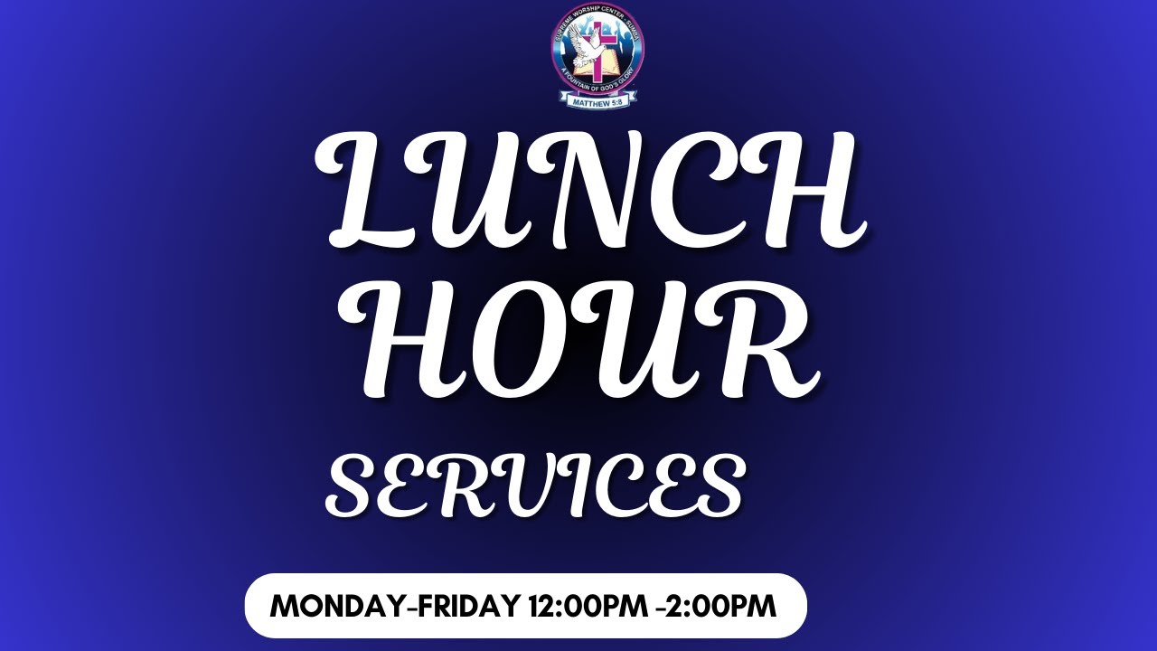 SWC:MONDAY LUNCH HOUR SERVICE 16TH 03 2026