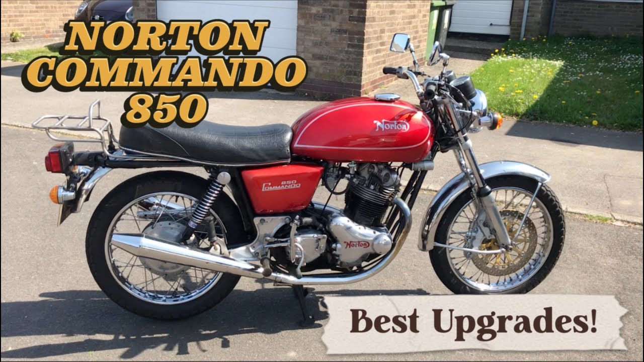 Norton Commando 850: запуск и лучшие обновления! | Потрясающее обновление тормозов