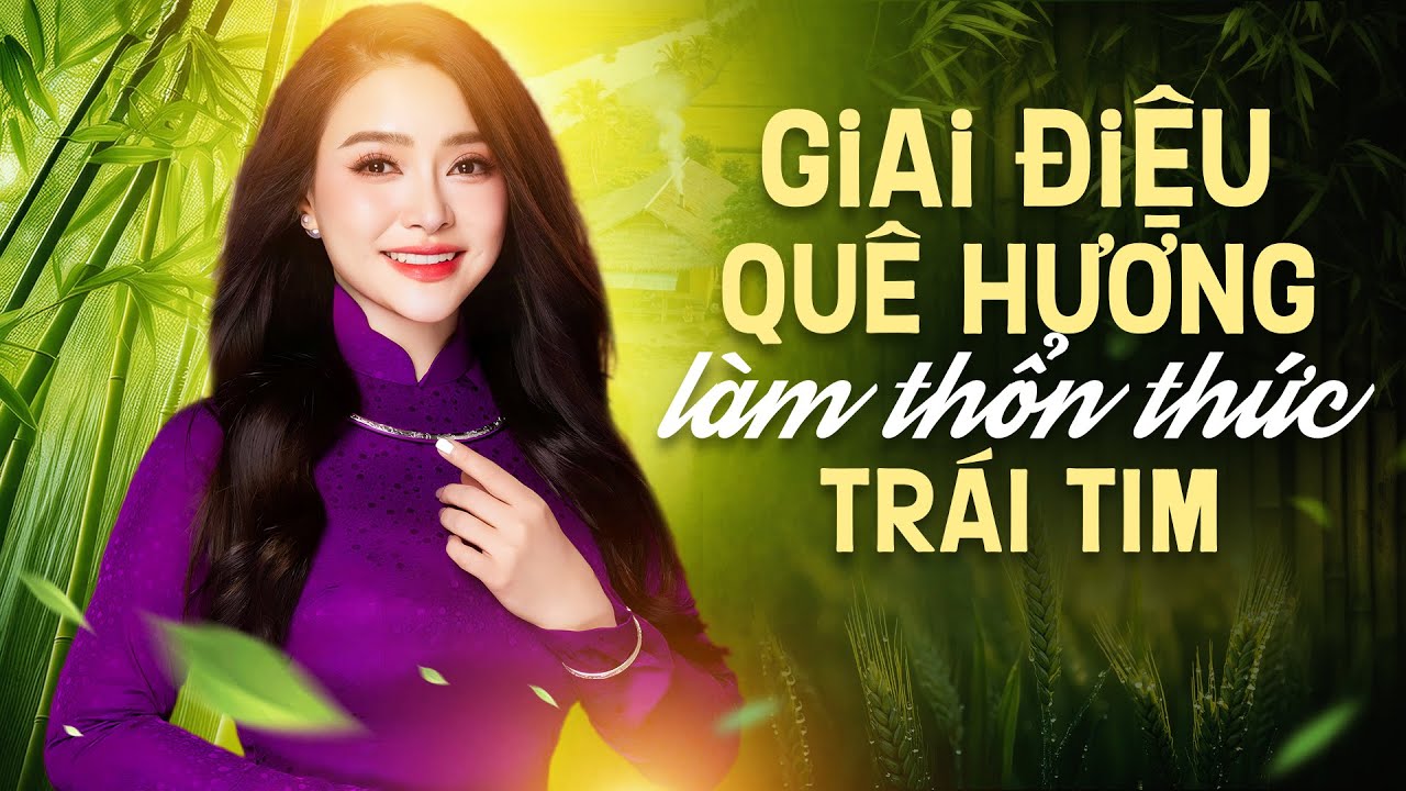Giai Điệu Quê Hương Làm Thổn Thức Trái Tim - Liên Khúc Tình Ca Rừng Và Biển | Đinh Trang