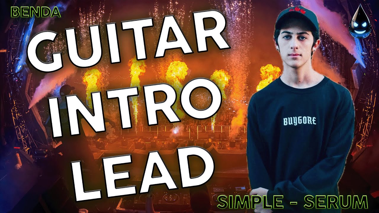 How to DISTORTED SAW GUITAR LEAD Like BENDA!!!