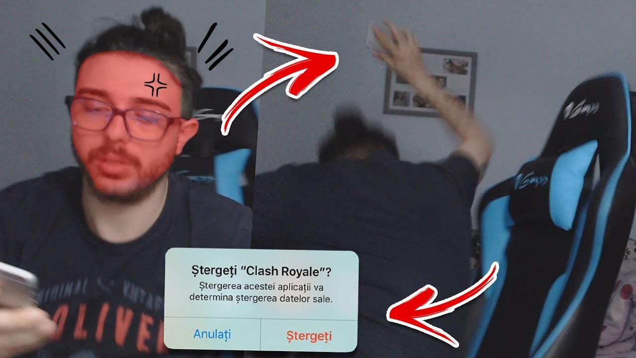AM DAT RAGE IN TIMP CE INCERCAM SA AJUNG MASTER 1 !! Clash Royale Romania