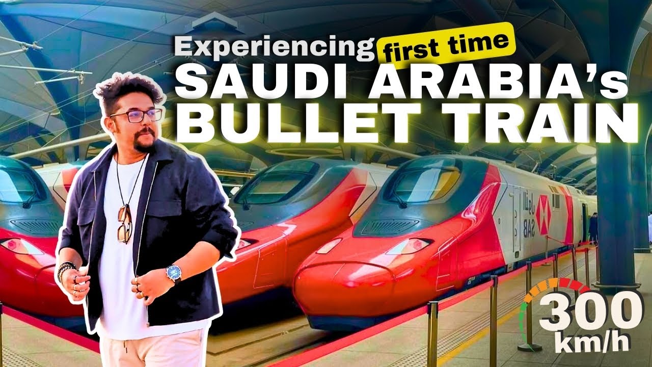 What It’s Like to Ride Saudi Arabia’s FASTEST Train (Haramain Railway)