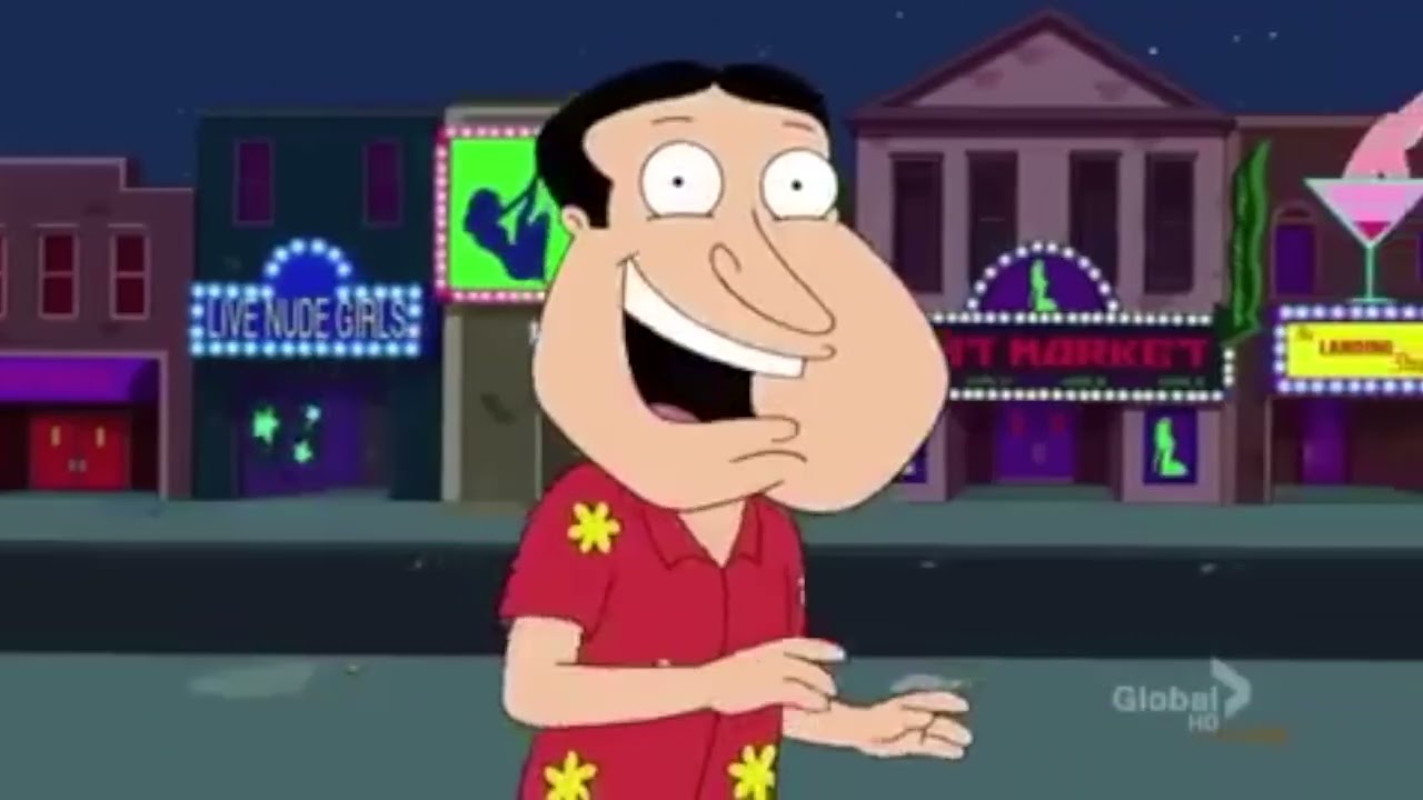 I Am Steve but his name is Glenn Quagmire and he says Giggity