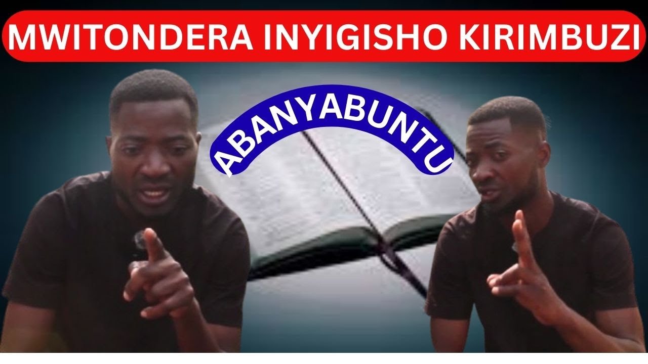Mwitondere agatsiko kiyise abanyabuntu/kigisha ko Yesu yarangije byose/Buzuwemo inyigisho kirimbuzi/