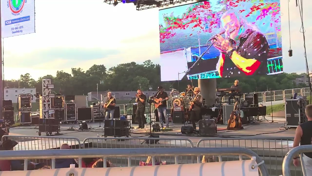 8-7-2025 The Eagle Project in Hamilton at RiversEdge. Eagles tribute band.