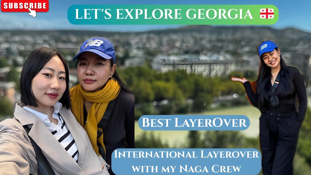 Давайте исследуем прекрасную ДЖОРДЖИЮ | Экскурсия по городу с моей прекрасной командой Naga🤭