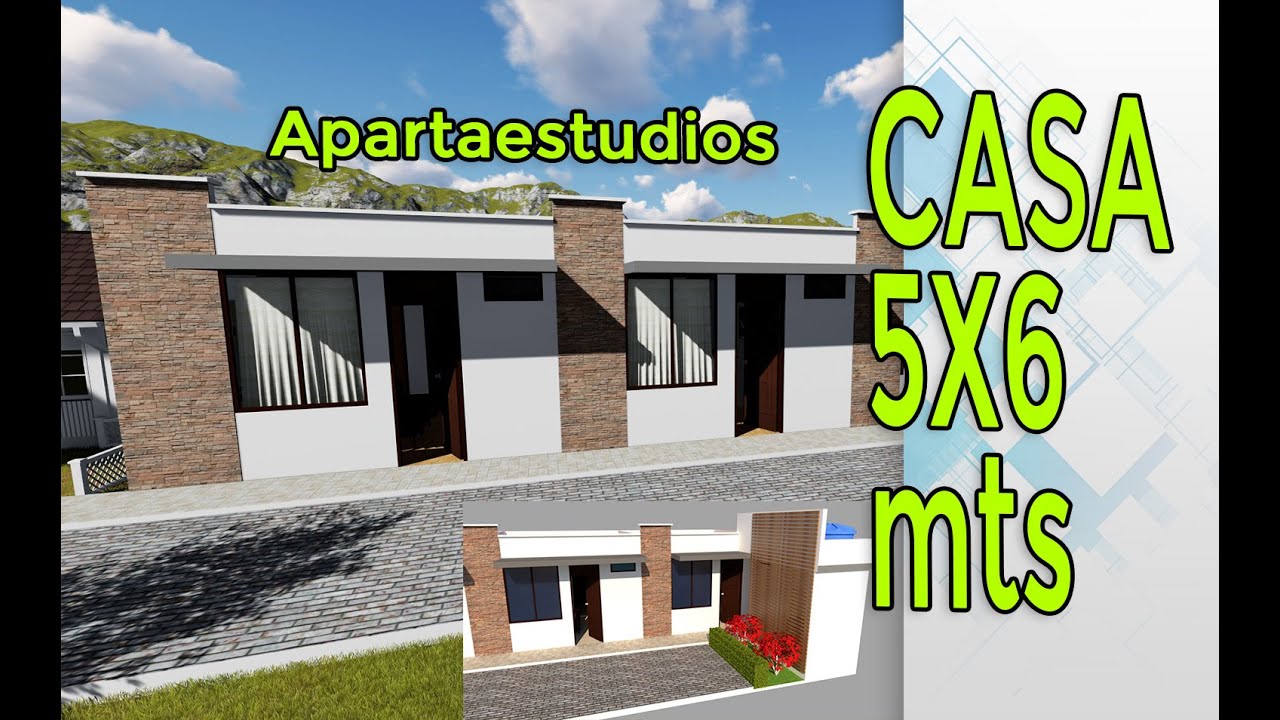 Mini Casa de 5x6 Metros, Apartaestudio economico!!