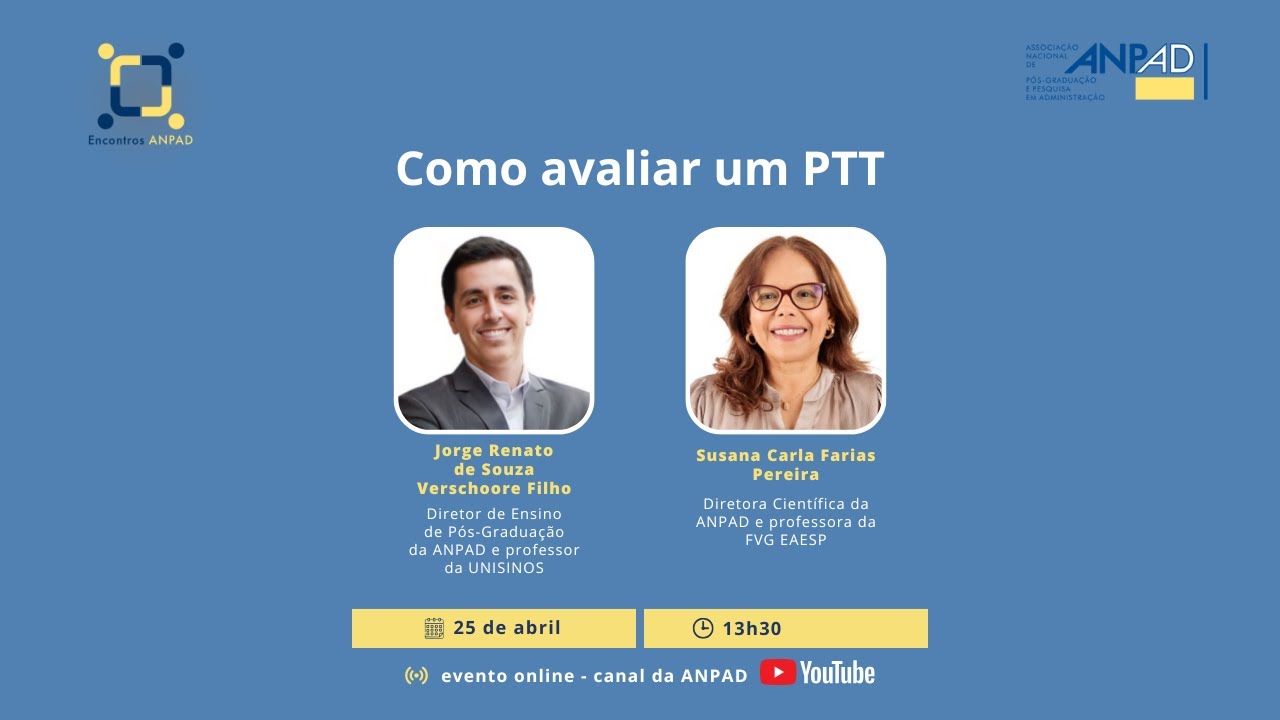 Como avaliar um PTT