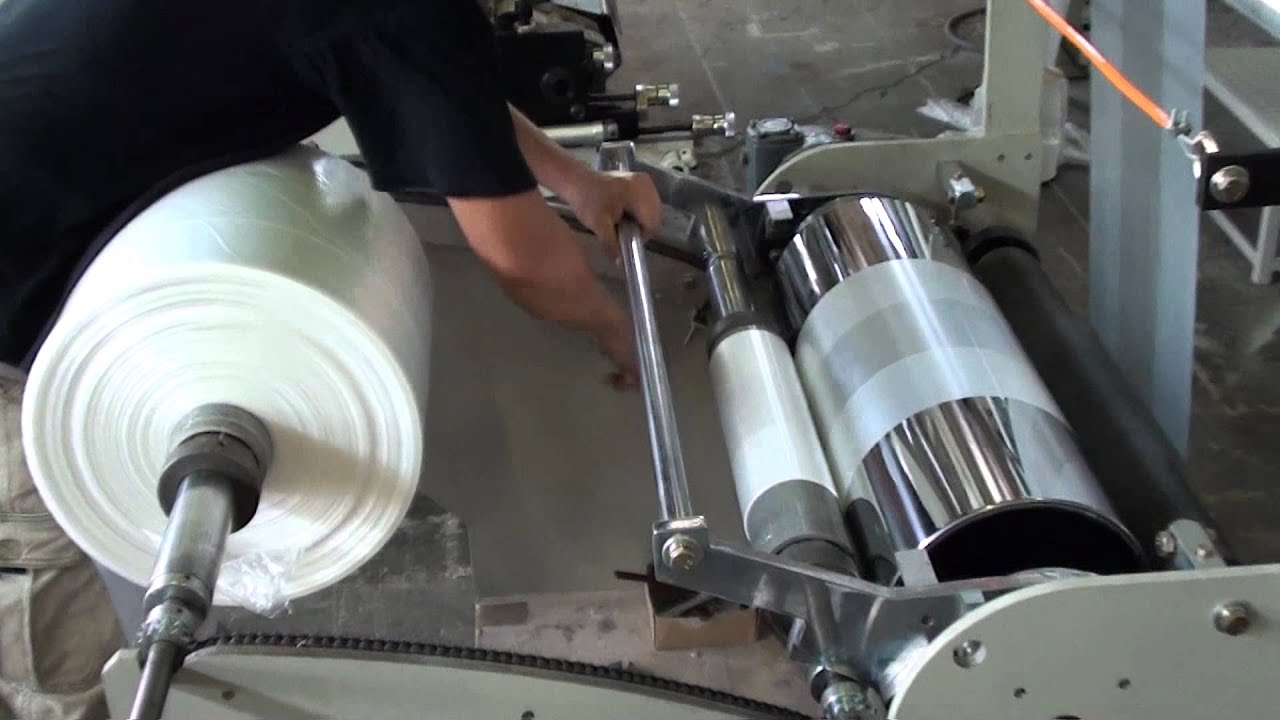 QUEEN'S QN-50 Film Blowing Line With Flexographic Printing Machine