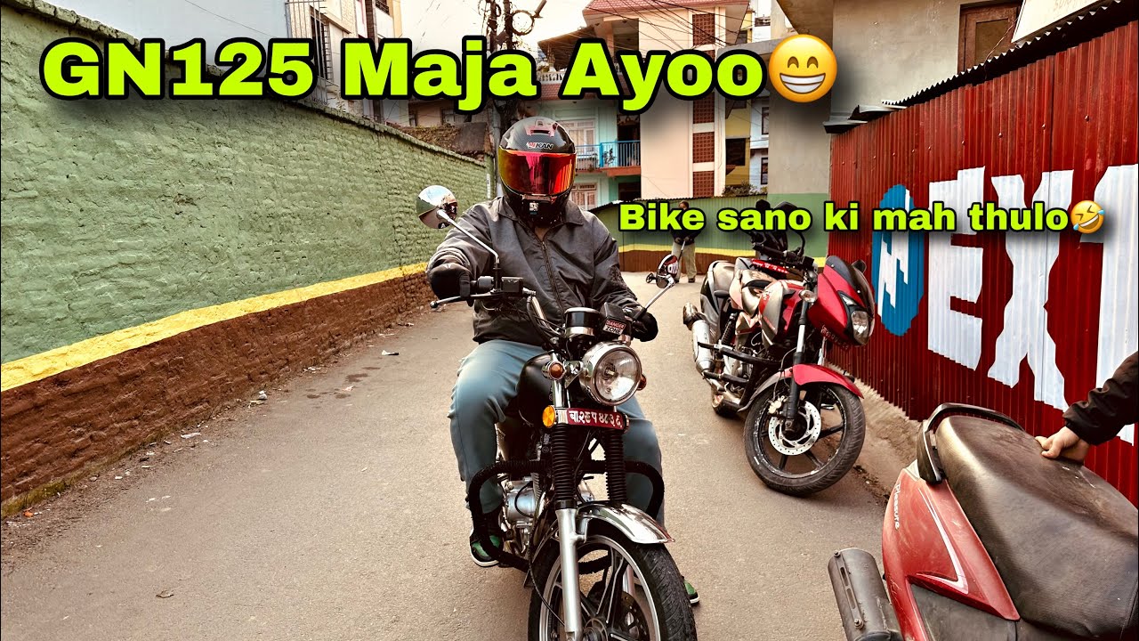 Riding Suzuki GN 125 / Fun Bike / Motovlog