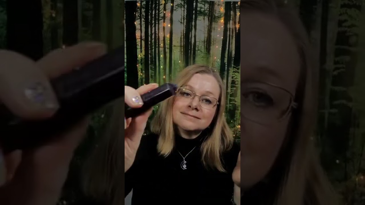 Reiki for studying & good grades. Asmr fluorite crystal healing #shorts