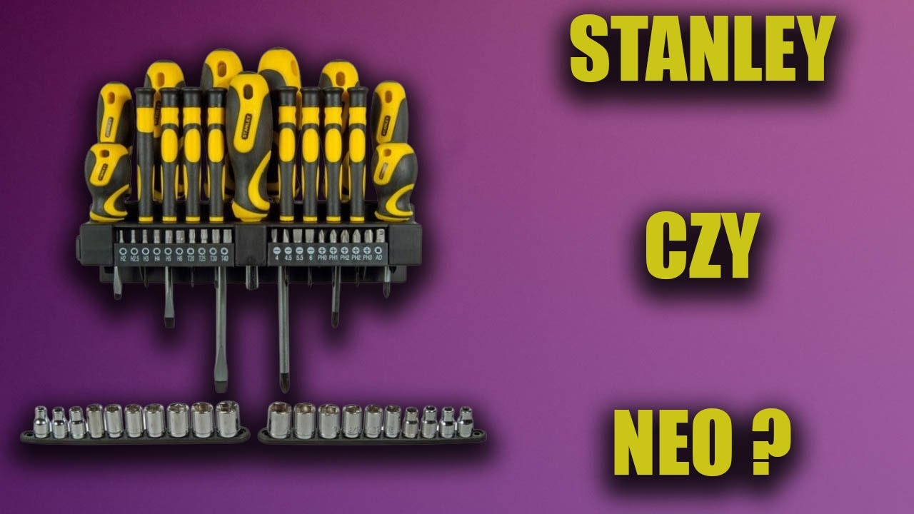STANLEY vs NEO! 🔥 Który zestaw śrubokrętów jest lepszy? Porównanie!