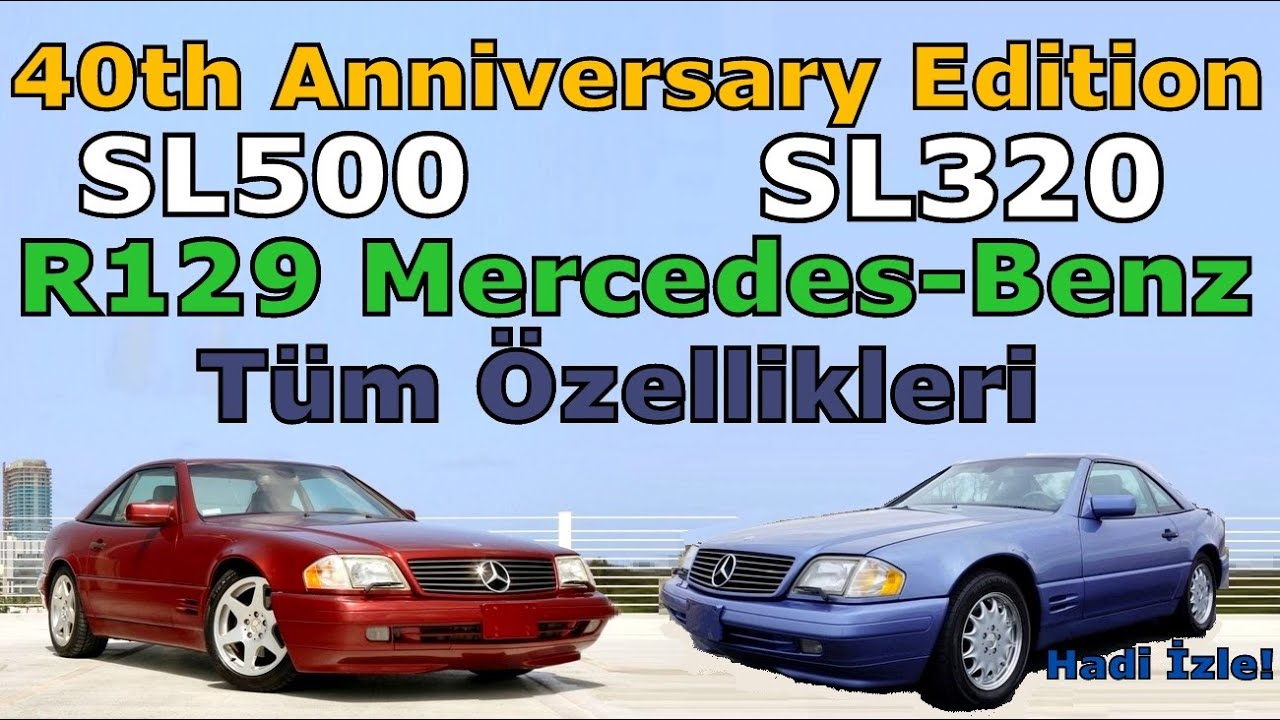 R129 MERCEDES-BENZ SL 40. YIL ÖZEL SÜRÜMÜ | 750 ADET