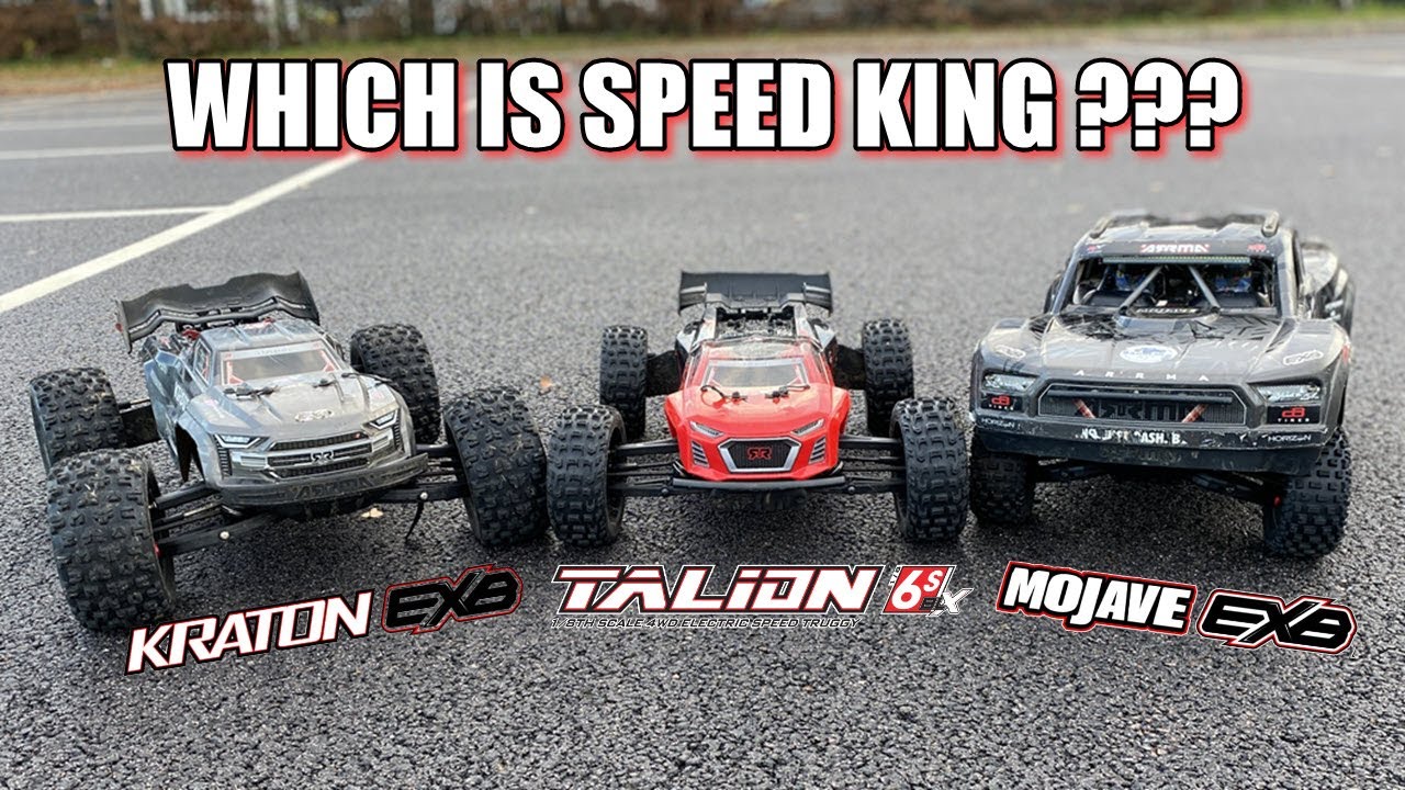 Arrma Speed Run Showdown - Who will be Speed King ???
