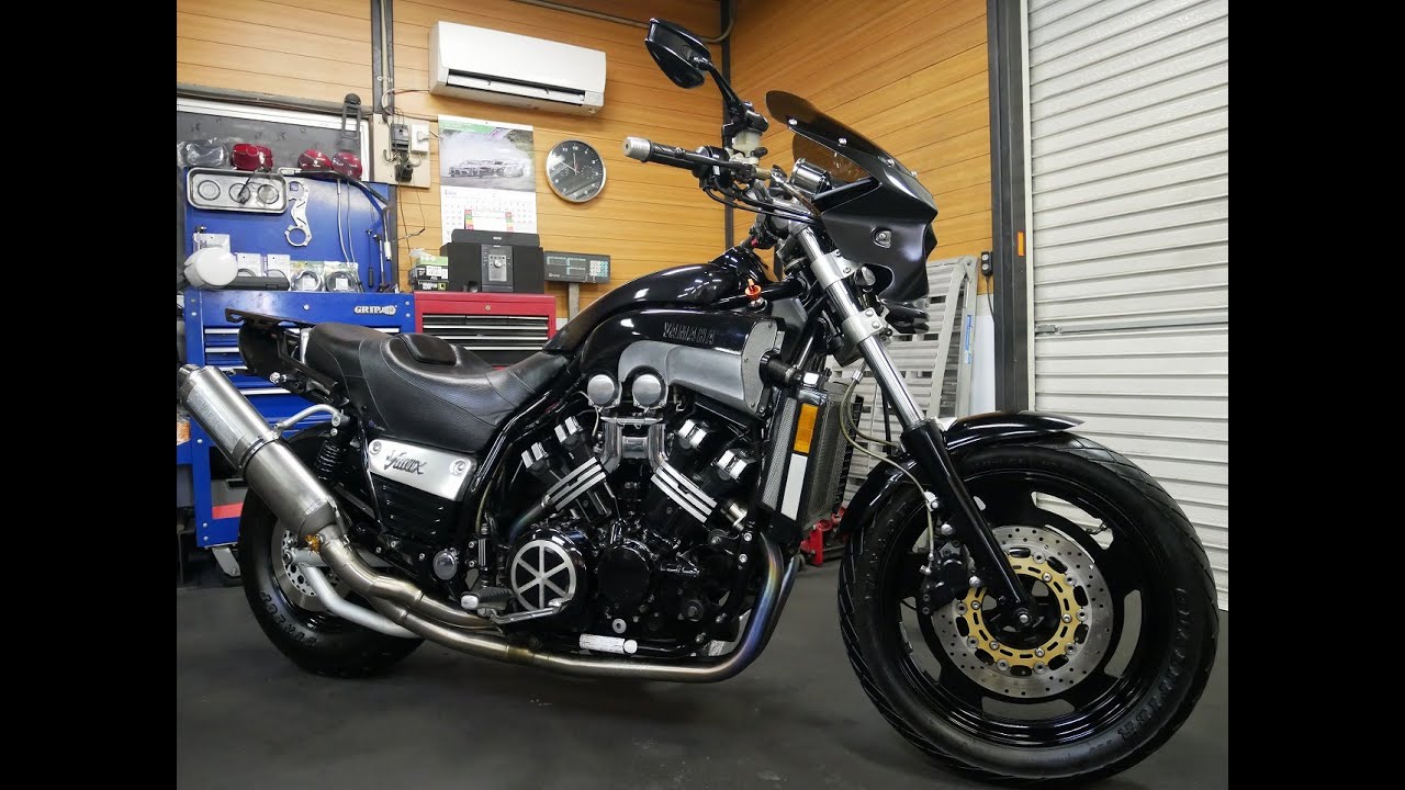 YAMAHA V-MAX1200 JYA2LTN00WA019～ 平成10年 Vブースト ETC 装備品多数 カスタム 絶好調！
