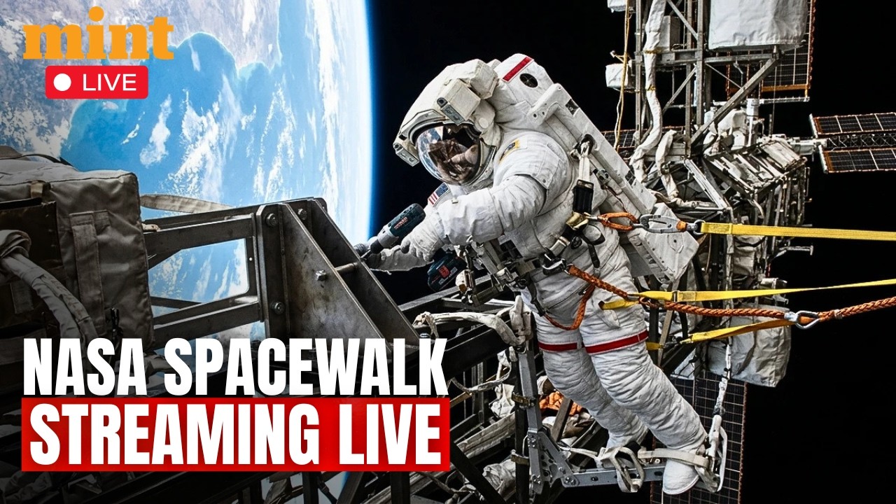 NASA LIVE | Astronauts Participate in U.S. Spacewalk 96 Outside the International Space Station