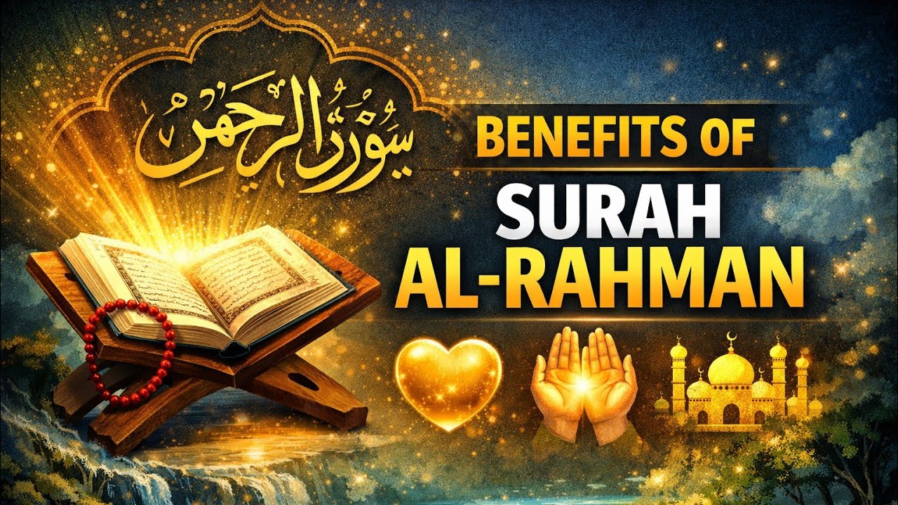 Surah Al Rahman Benefits | Powerful Miracles & Blessings of Surah Ar Rahman