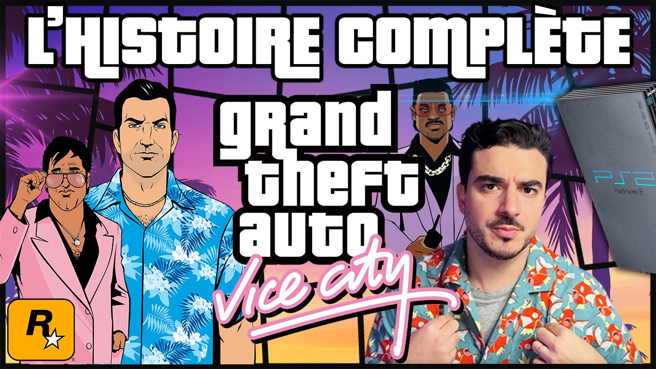 La FORMIDABLE HISTOIRE de GTA VICE CITY