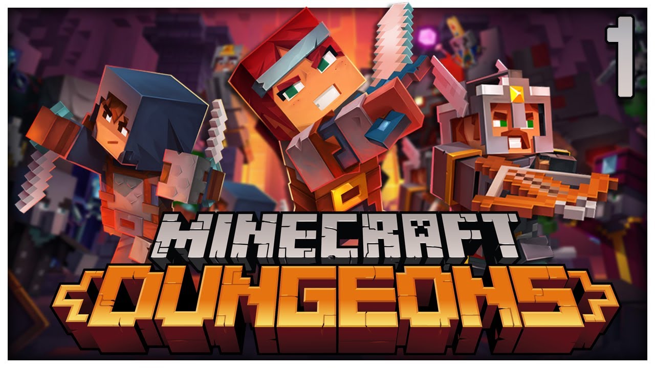 Minecraft Dungeons - #1 - DIABLO COMES TO MINECRAFT! (4-player gameplay)