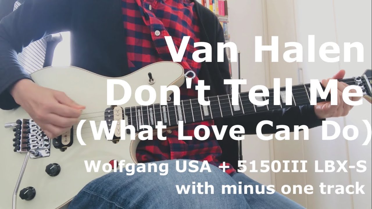 Van Halen / Don't Tell Me - What Love Can Do (Guitar Cover)