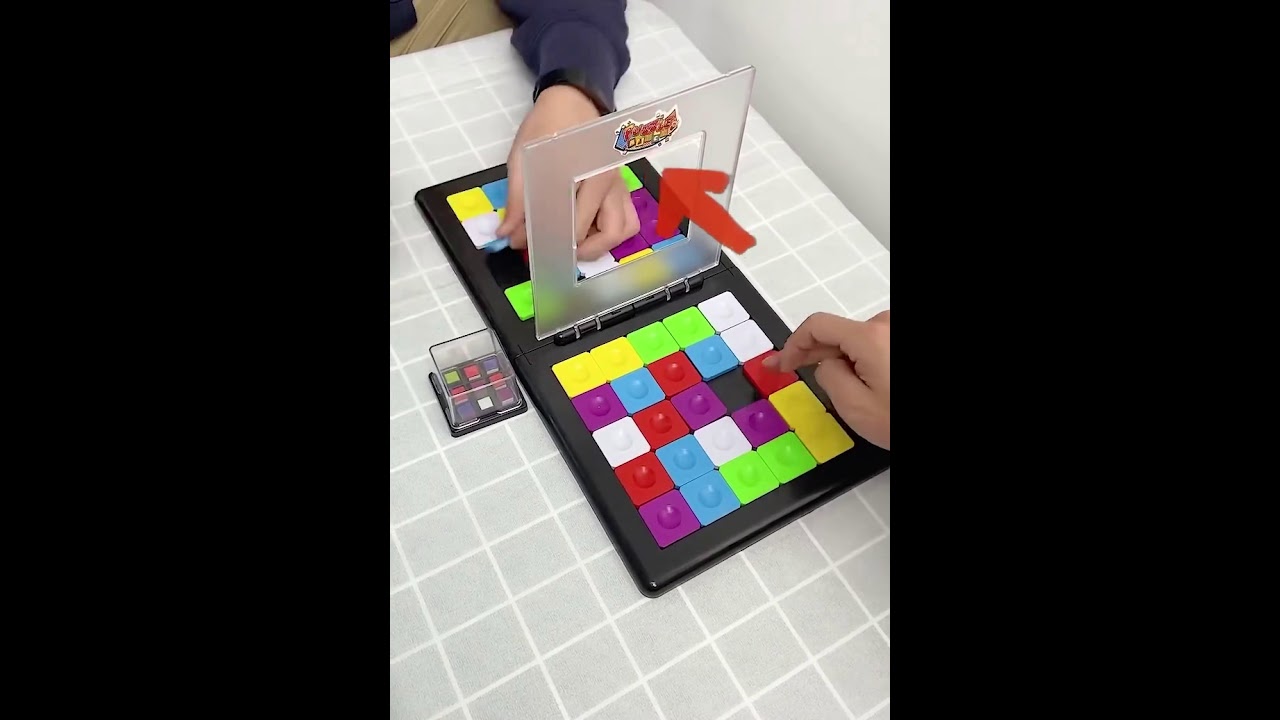 2021 rubik puzzke making game with mirror 2 players indoor toys & game | #shorts play master #toys