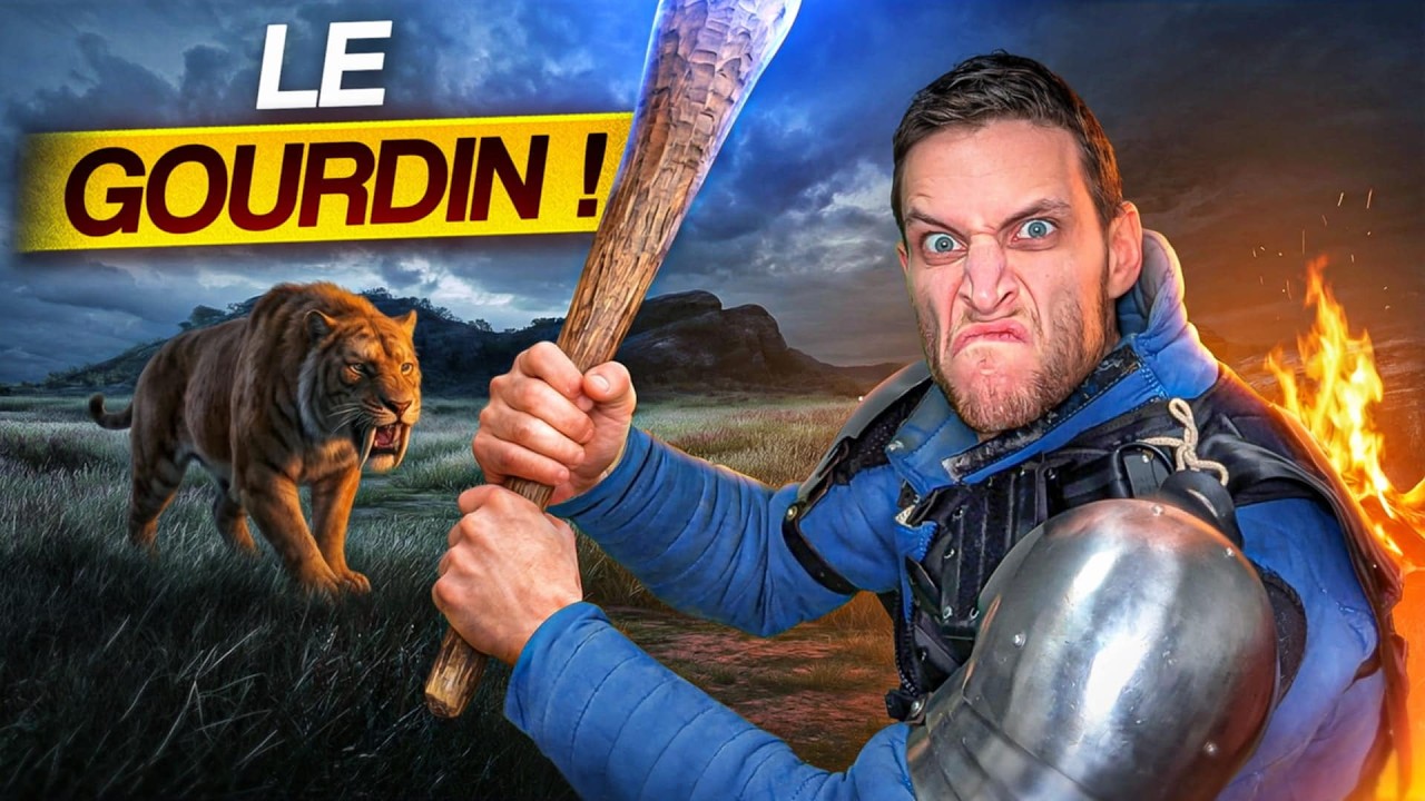 Le GOURDIN - La Première Arme de l'Humanité !!