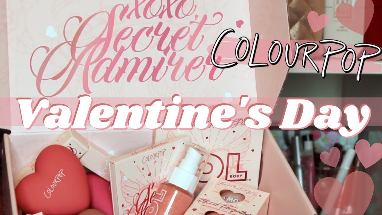 ColourPop SECRET ADMIRER Collection for Valentine's Day 2022 | Close Ups, Swatches + Comparisons