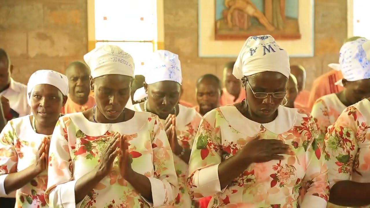 CHRISMA MASS AT KISII CATHEDRAL CELEBRATED BY BISHOP JOSEPH MAIRURA OKEMWA