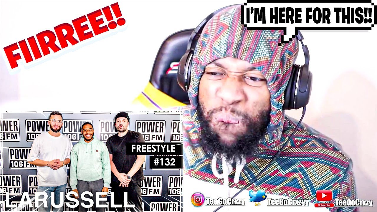 YEAH I'M A FAN!! Bay Area Rapper LaRussell Slides In Debut L.A. Leakers Freestyle #132 (REACTION)
