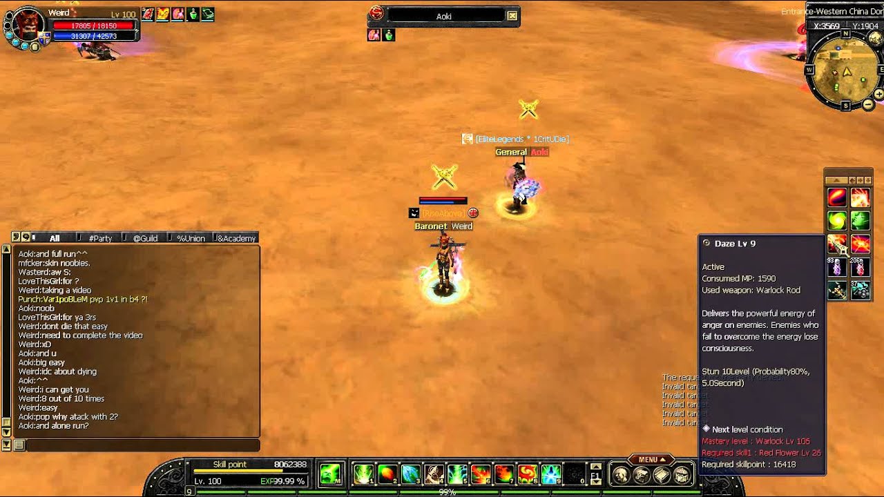 Silkroad Online Wizard bug