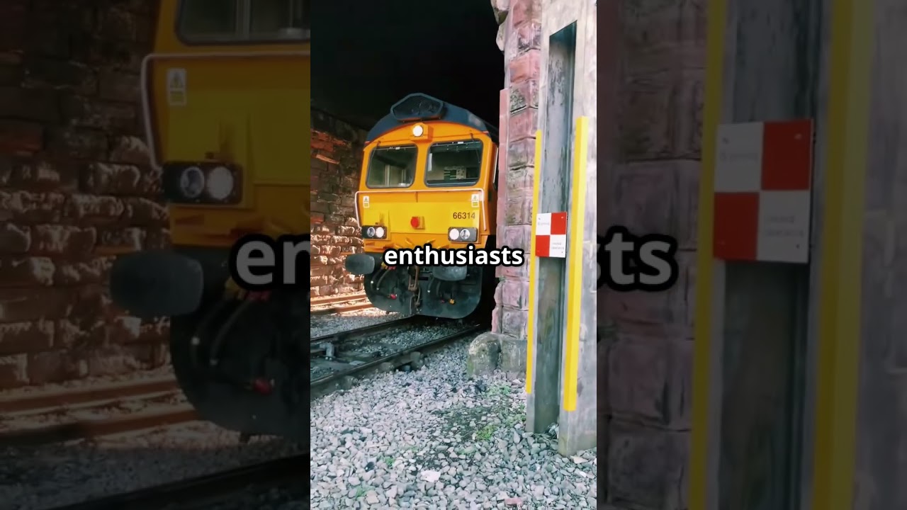 Why Class 66 is Called 'The Shed' #class66  #locomotive #loco #fyp #viralvideo #britishrail