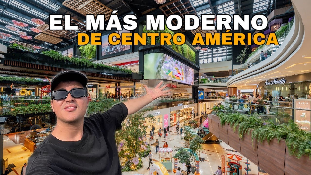 El centro comercial MÁS MODERNO de Centro America, Guatemala
