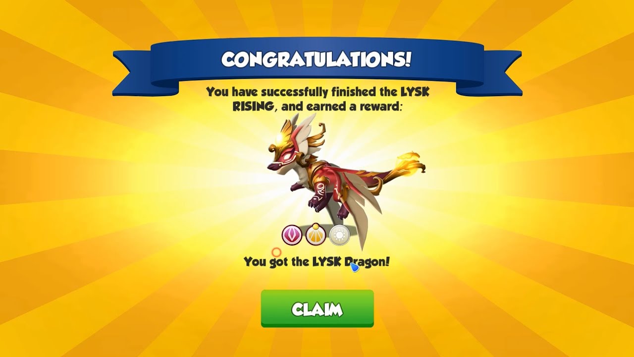 Finally I got LYSK DRAGON - Dragon Mania Legends