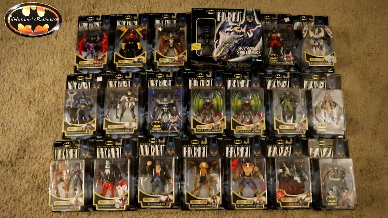 Эпизод 18: Kenner Legends of The Dark Knight. Полная нераспечатанная коллекция фигурок Бэтмена от...