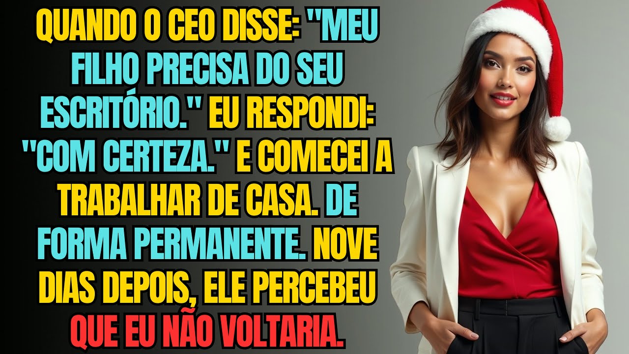 Quando O CEO Deu Meu Escritório Ao Filho… Eu Entreguei Minha Carta De Demissão Diante De Todos Agora