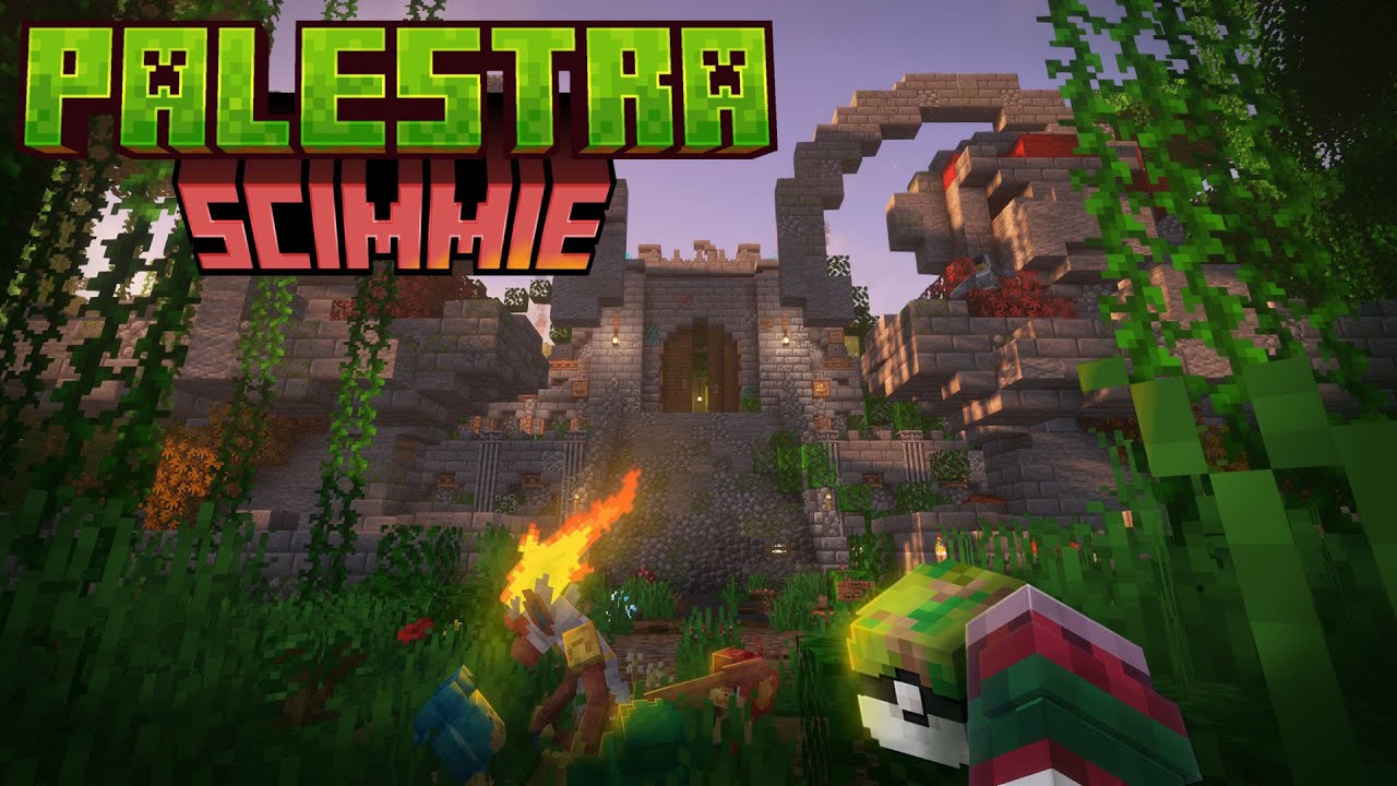 Ho costruito per 100 giorni questa palestra sulla Cobblemon || build showcase ||